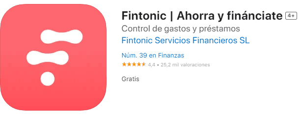 app de presupuesto fintonic