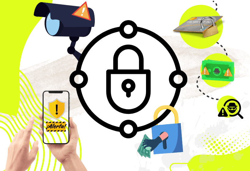 Diferentes medidas de seguridad de los bancos