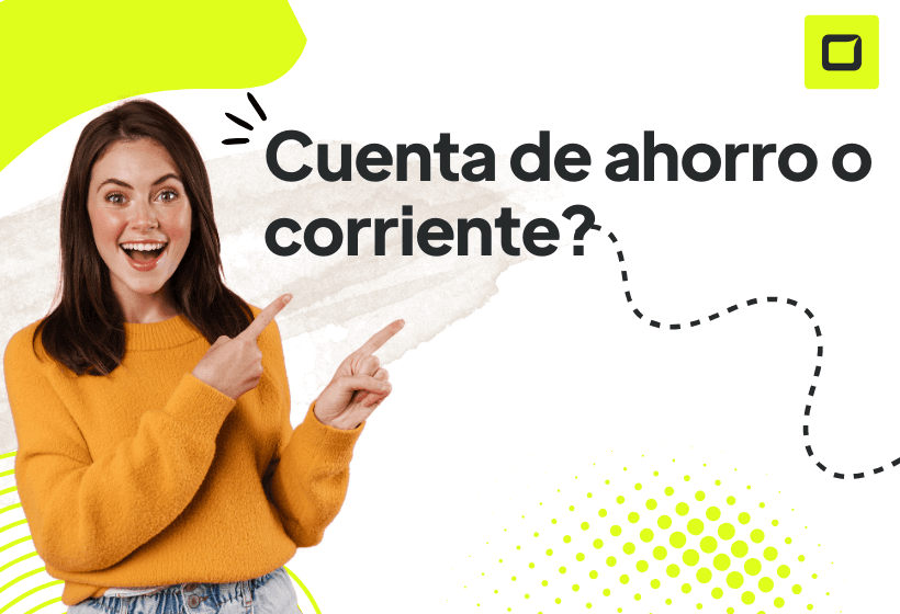 chica intentando elegir entre una cuenta corriente o una cuenta de ahorro