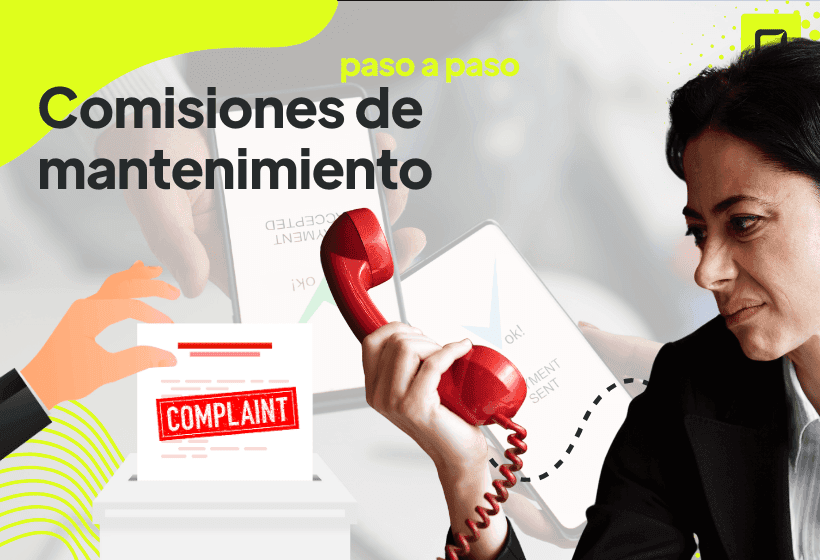Mujer molesta porque tiene que reclamar comisiones administrativas al banco