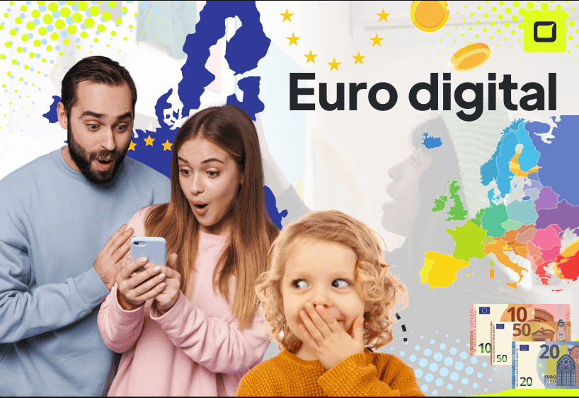 gente muy sorprendida porque ya anunciaron la salida de el euro digital