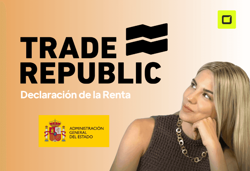 paula Diaz linares analizando la declaracion de la renta de trade republic