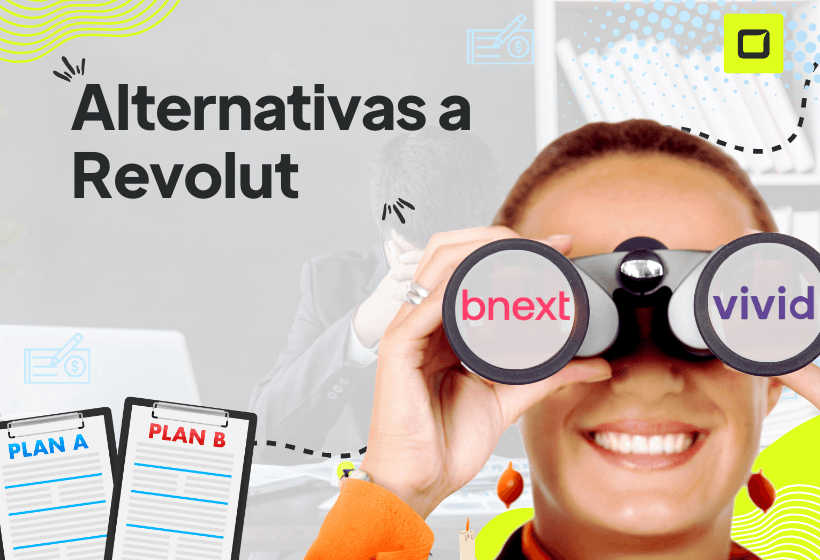 chica contenta porque encontro opciones de cuentas online similares a revolut