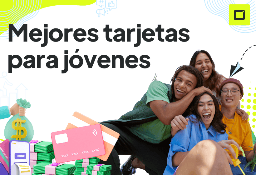 mejores tajetas para jovenes y adolescentes con unos jovenes y dinero