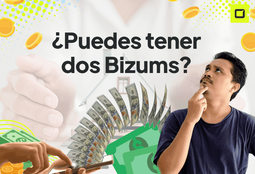 hombre pensando si puede tener dos bizums en el mismo banco