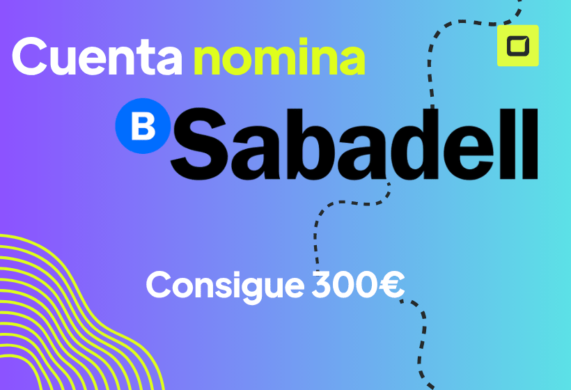 cuenta nomina sabadell consigue 300 euros