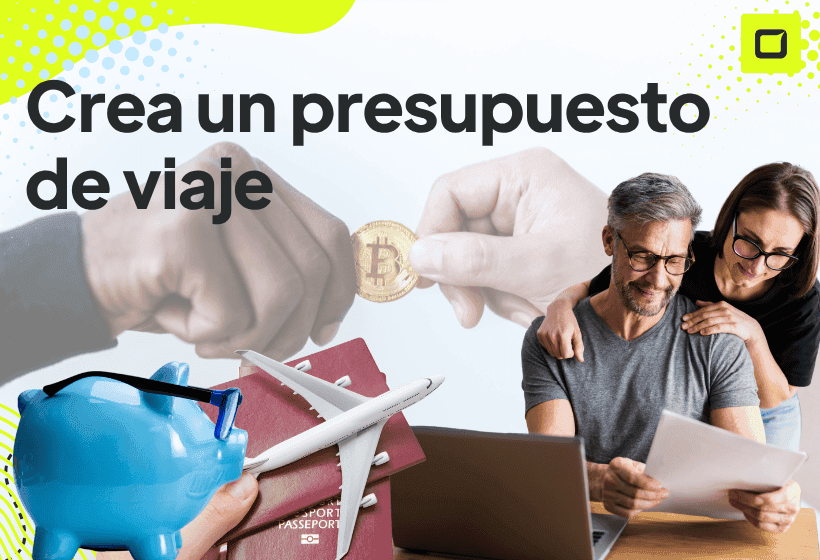 dos personas creando un presupuesto de viaje para las naciones ya sean de verano o de invierno, en familia o en solitario