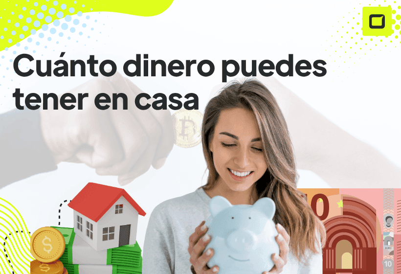 Chica viendo su dinero guardado en casa y conociendo los limites