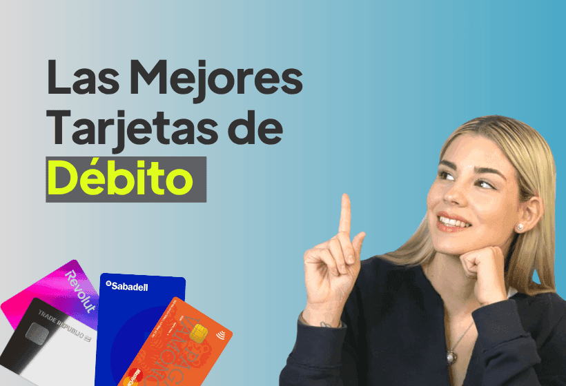 paula Diaz linares periodista explicando cuales son las mejores tarjetas de debito