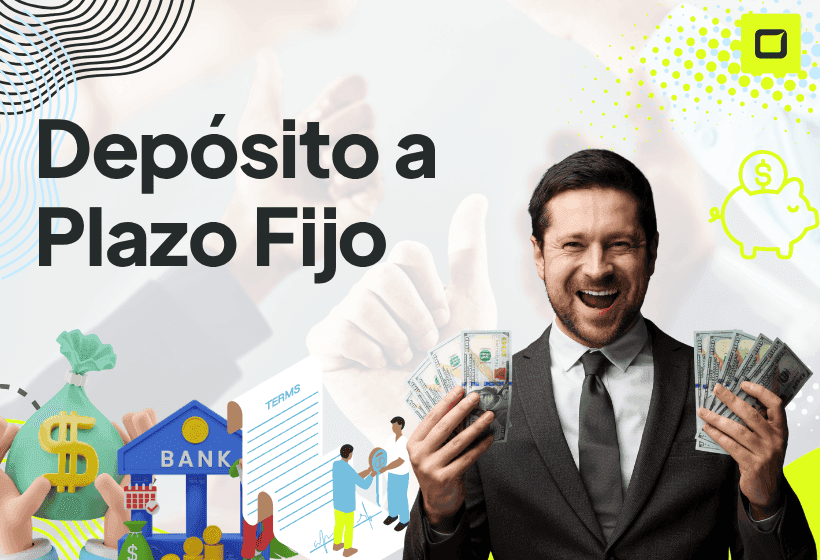 chico feliz porque ahora sabe que es un depósito a plazo fijo