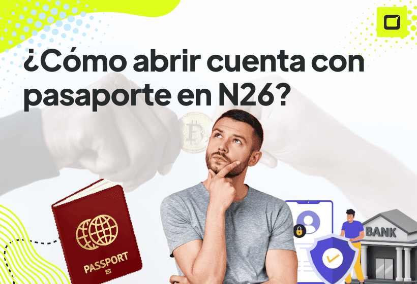 hombre pensando como abrir una cuenta con pasaporte con N26