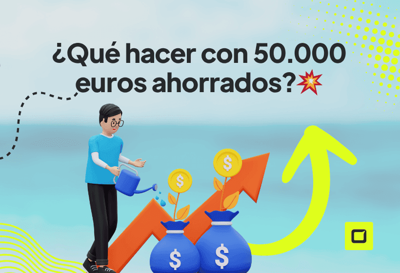 chico mostrando que se puede hacer con 50000 euros, si ingerirlos o ahorrarlos
