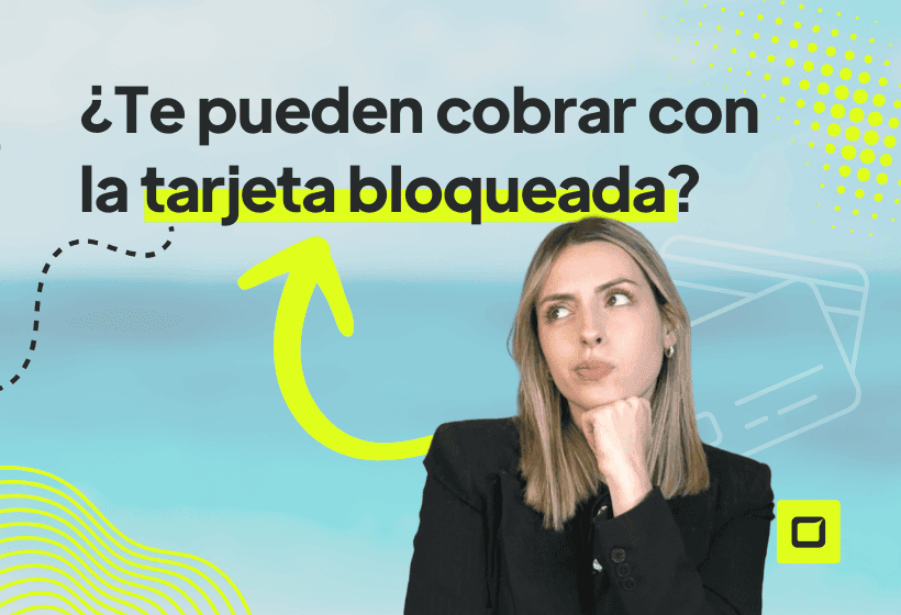 patricia de abreu preguntandose si le pueden hacer cobros con la tarjeta de credito bloqueada