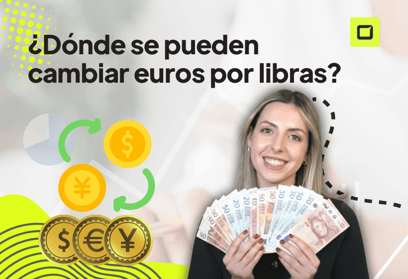patricia de abreu explicando como cambiar de euros a libras en españa