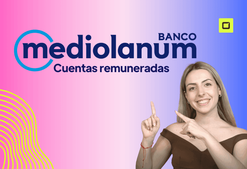 Patricia De Abreu, redactora experta explicando como funcionan las cuentas remuneradas del banco Mediolanum
