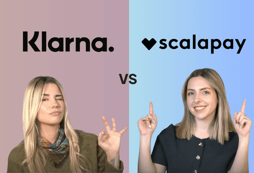 Paula Diaz y Patricia De Abreu Coelho redactora explicando como usar klarna y scalapay y cual es mejor