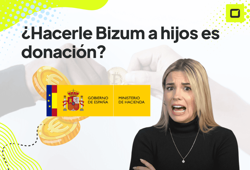 Paula Diaz Linares experta periodista explicando como hacer un bizum a Hacienda a hijos sin que cuente como una donación