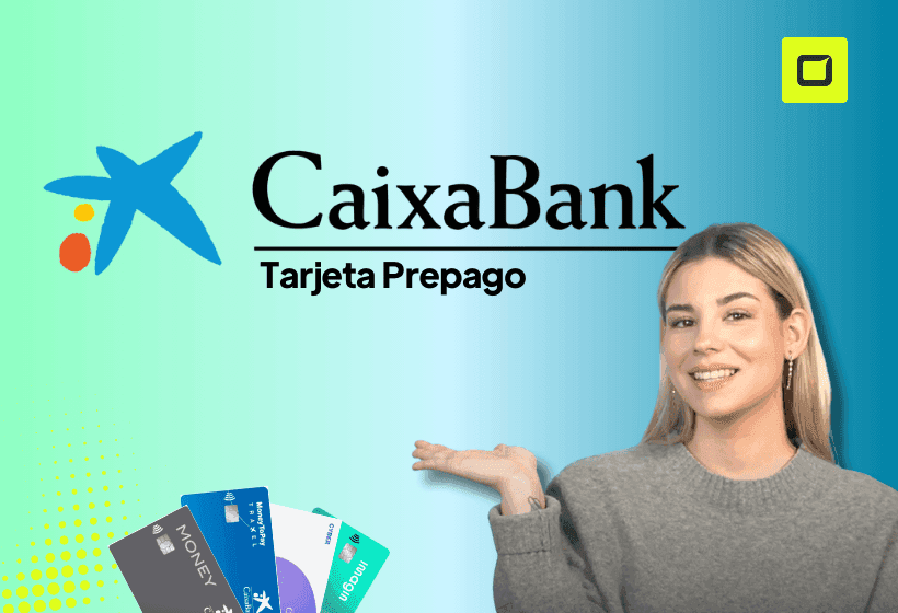 Paula Diaz Linares experta periodista explicando como usar la tarjeta prepago de CaixaBank