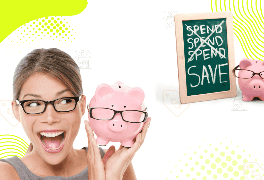 chica alegre porque sabe que es ahorrar y ahora podrá invertir su dinero de forma segura