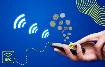 móvil con tecnología nfc para retiros sin tarjeta
