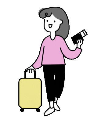 chica feliz porque sabe cual es el limite de efectivo en el avión