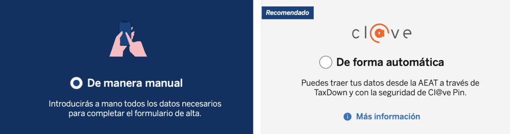 dos formas o metodos para completar los formularios de datos requeridos para la apertura de cuenta joven del bbva