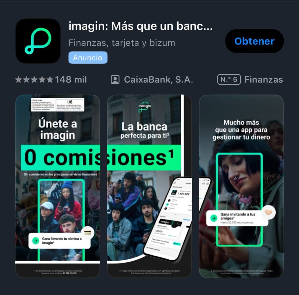 aplicación de imagin teens