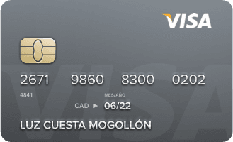 tarjeta de credito bbva de oro, con su logo