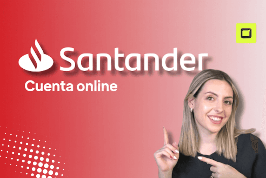 Ana Patricia De Abreu explicando como funciona la cuenta nómina de santander