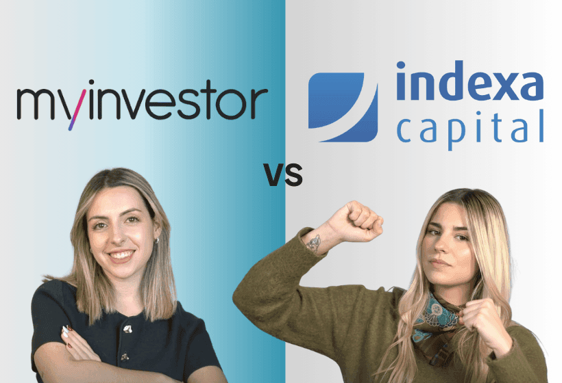paula linares y patricia de abreu mostrando cual es mejor indexa capital o myinvestor