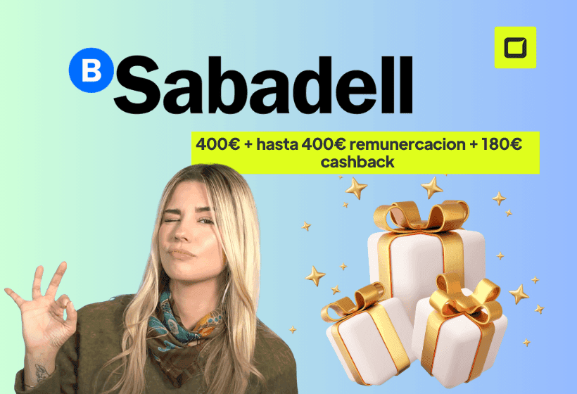 paula Diaz linares explicando la promoción de sabadell