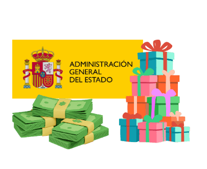 regalos de las cuentas nominas y hacienda