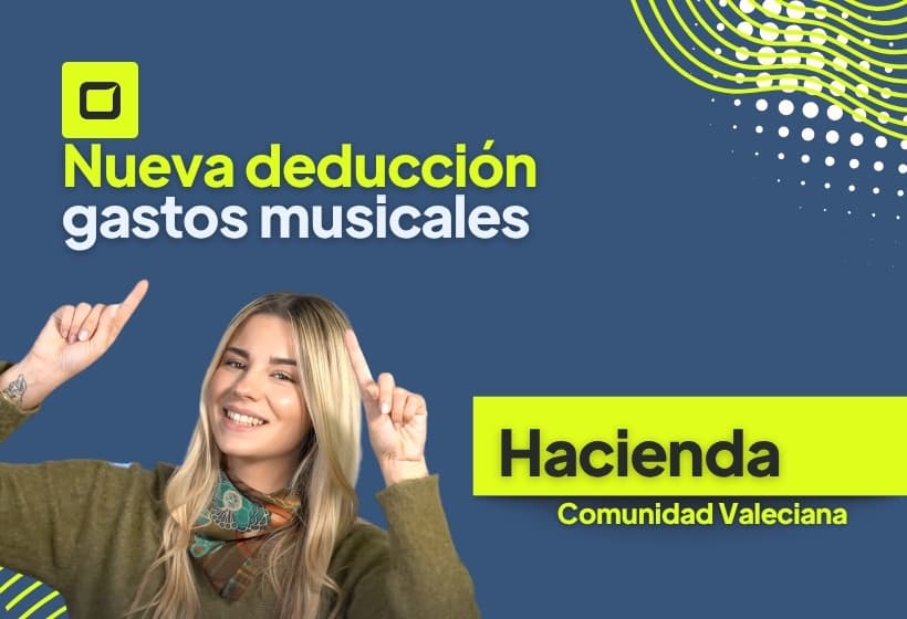 Nueva deducción gastos musicales comunidad valenciana en la relta 2025