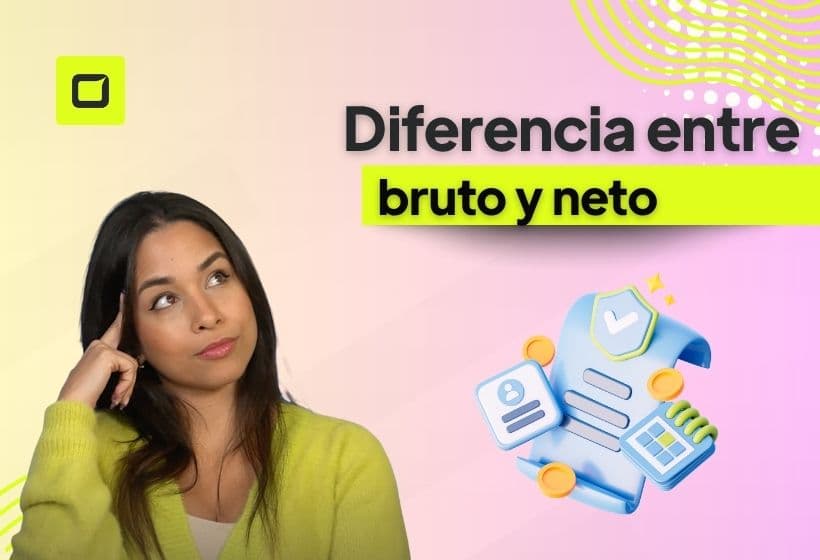 Explicación de la diferencia entre bruto y neto con ejemplos prácticos reales
