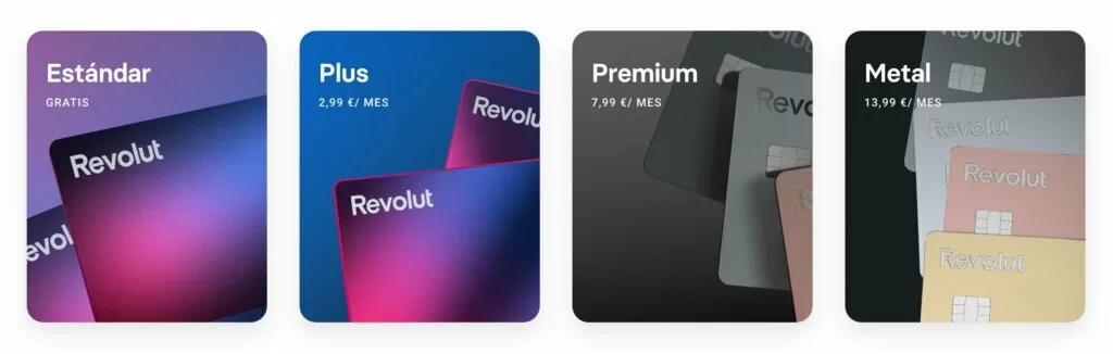 modelos de planes de revolut