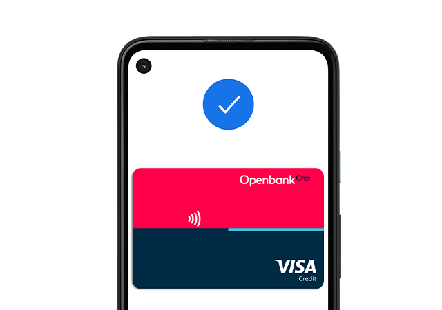 telefono con imagen de la app de openbank vs revolut comparativa y analisis