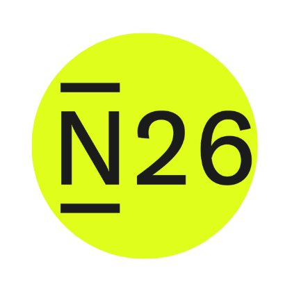 logo de banco N26 como uno de los mejores bancos sin comisiones 