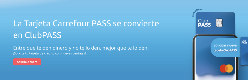 tarjeta Carrefour pass todos los beneficios que ofrece 