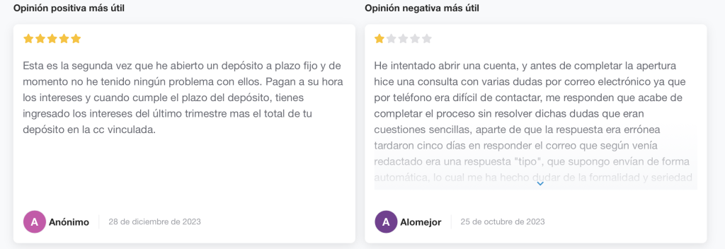 opiniones reales sobre el deposito cuenta facto