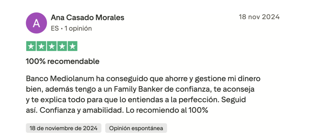 opiniones reales de los usuarios de las cuentas remuneradas de mediolanum