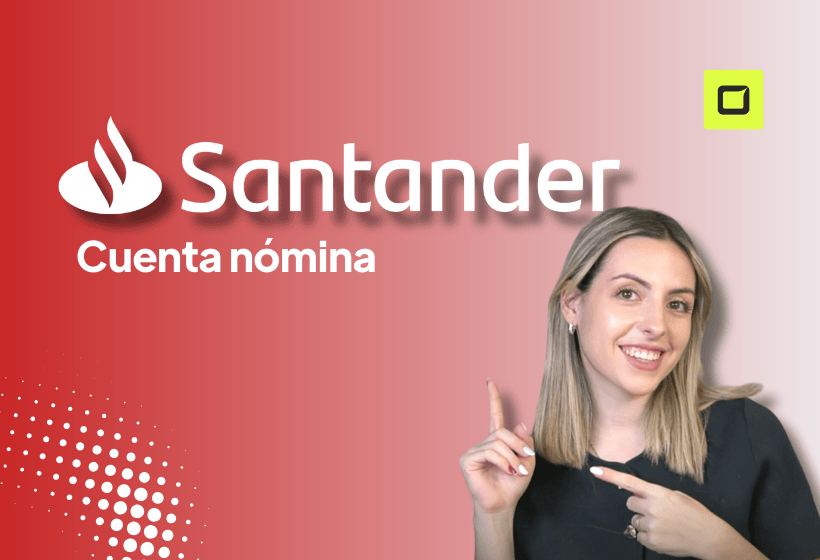 Ana Patricia De Abreu redactora de contenidos explicando como  funciona la cuenta nómina de santander