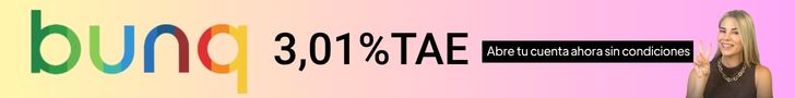 banner para bunq sube 3% TAE
